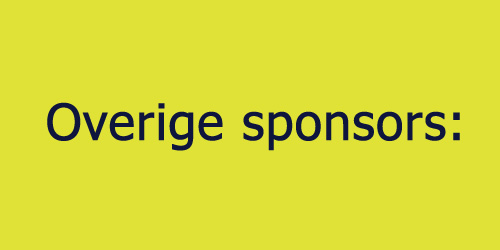 Overige sponsors